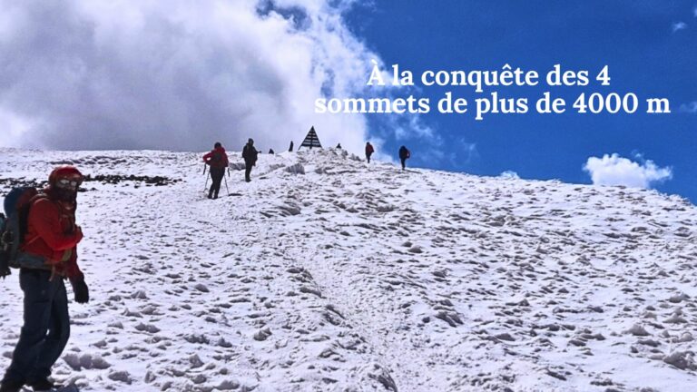 Randonnée et trek au toubkal,