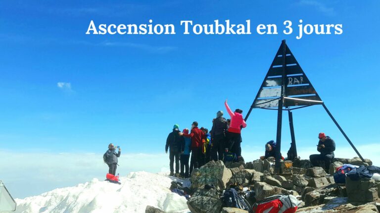 Ascension au mont Toubkal