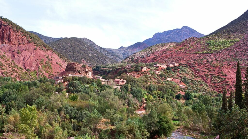 exursion à la vallée d'ourika de marrakech