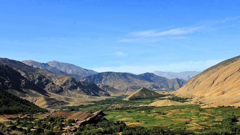 Randonnée dans la vallée des ait Bouguemez