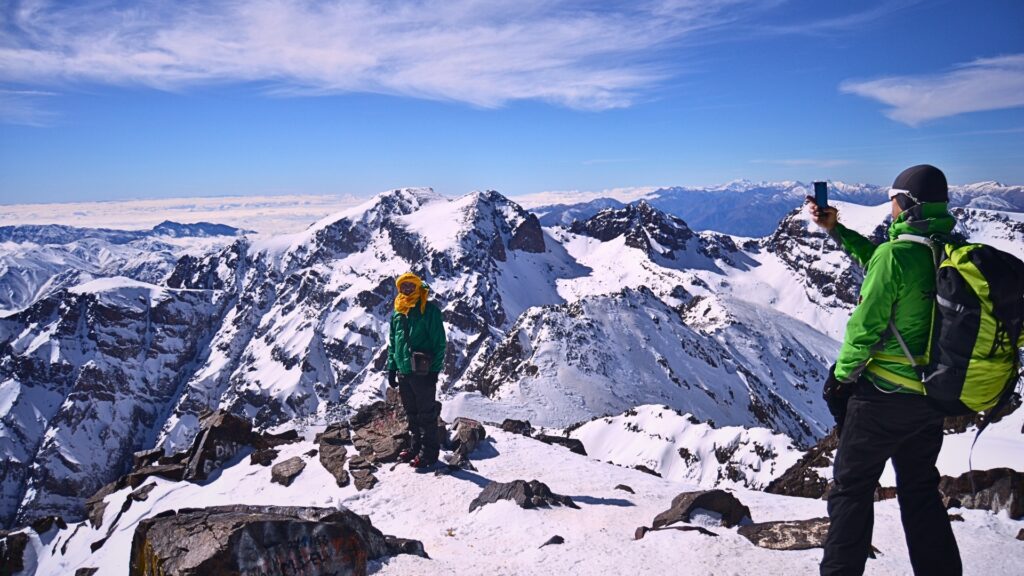 randonnée dans le massif du Toubkal