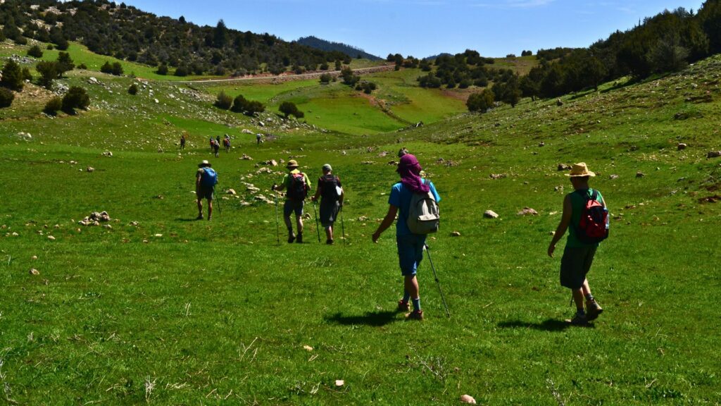 trek dans le moyen Atlas au départ de Fes